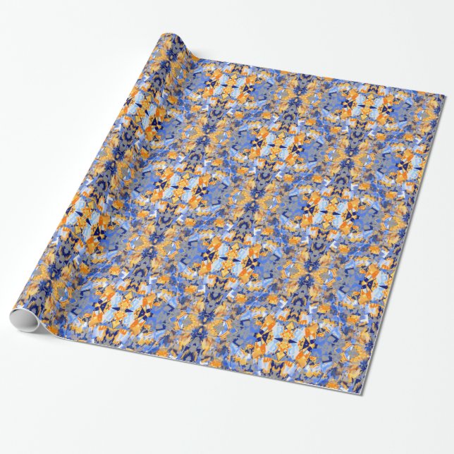 Chaotic Series #3.... Wrapping Paper (Unrolled)