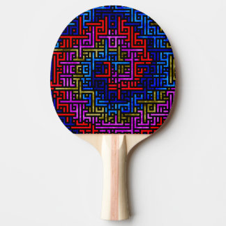 Chaotic Spiral Ping Pong Paddle
