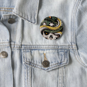 CHAPA REDONDA CALAVERA 6 CM ROUND BADGE