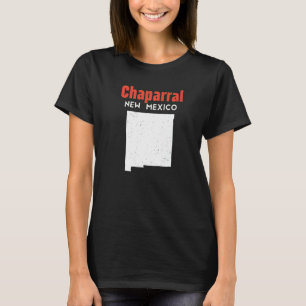 Chaparral Usa State America Travel New Mexican New T-Shirt