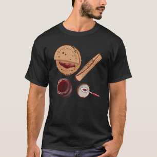 Chapati Chapathi Indian Food Naan Bread Jam India T-Shirt