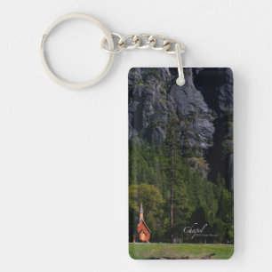 Chapel at Yosemite Key Ring