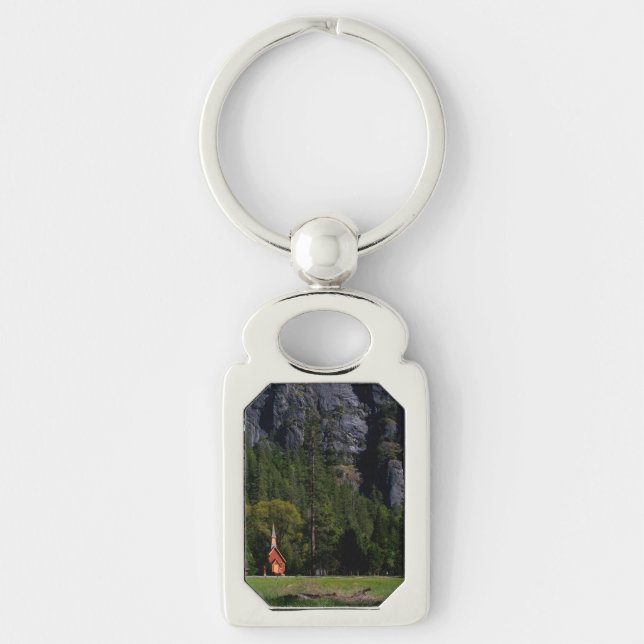 Chapel at Yosemite Key Ring (Front)