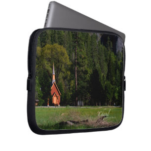 Chapel at Yosemite Laptop Sleeve