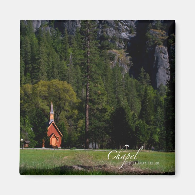 Chapel at Yosemite Magnet (Front)