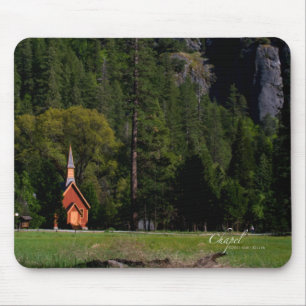 Chapel at Yosemite Mouse Pad