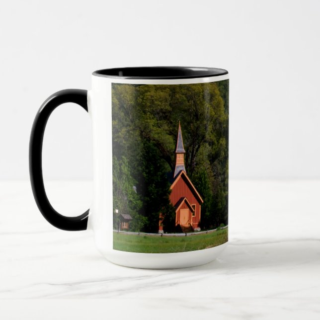 Chapel at Yosemite Mug (Left)