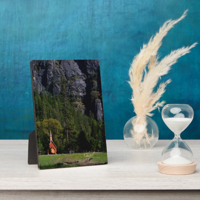 Chapel at Yosemite Plaque (Side)