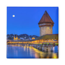 Chapel bridge, Kapellbrucke, Lucerne, Switzerland