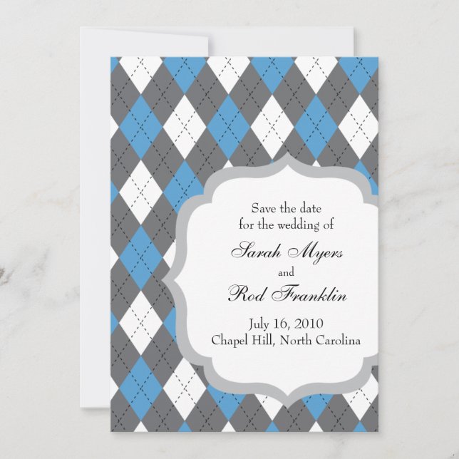 Chapel Hill NC Save the Date (Front)