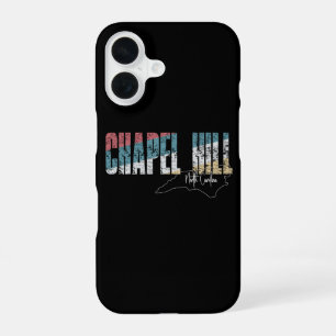 Chapel Hill North Carolina Cool Retro Weathered  iPhone 16 Case