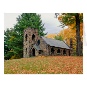 Chapel in fall