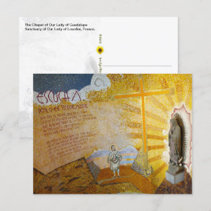 Chapel of Our Lady of Guadalupe, Lourdes, France - Postcard
