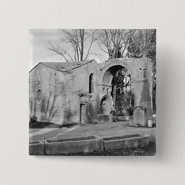 Chapel of Saint-Accurse 15 Cm Square Badge (Front)