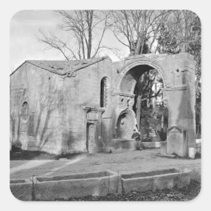 Chapel of Saint-Accurse Square Sticker