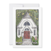 Chapel of the Good Shepherd Chautauqua Flat Card