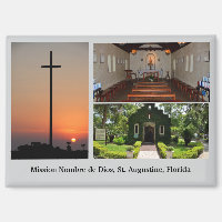 Chapel of the mission of Nombre de Dios Postcard