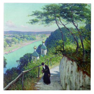Chapel of the Svyatogorsk Monastery Ceramic Tile