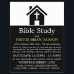 Chapel Silhouette, Christian Bible Class Advert Flyer<br><div class="desc">Chapel Silhouette,  Christian Bible Class Advertising Flyers By The Business Card Store.</div>