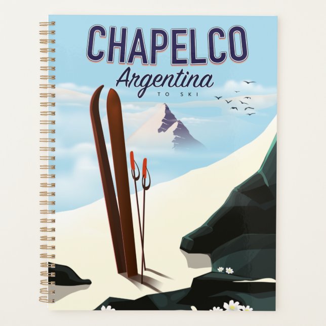Chapelco Argentina to Ski Planner (Front)
