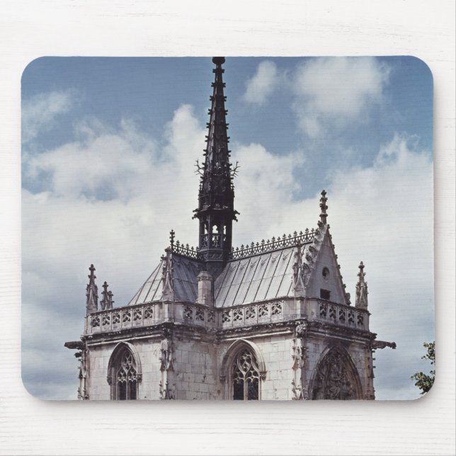 Chapelle Saint-Hubert of the Chateau Amboise Mouse Pad (Front)