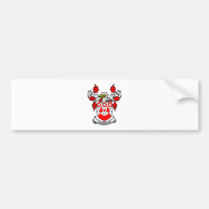 CHAPMAN Coat of Arms Bumper Sticker