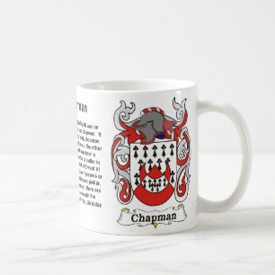 Chapman Family Coat of Arms Mug