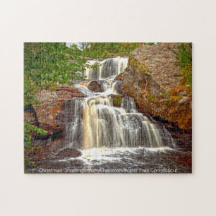 Chapman Water Falls Connecticut. Jigsaw Puzzle