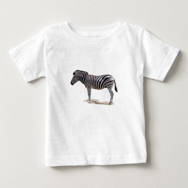 Chapman's Zebra Photo Baby T-Shirt (Front)