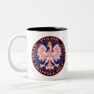 Chappell Hill Round Polish Texan Two-Tone Coffee Mug