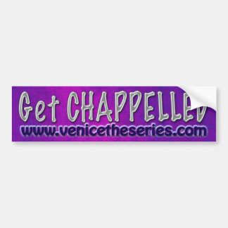 Chappelled purple bumper sticker