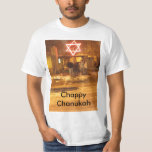 Chappy Chanukah T-Shirt<br><div class="desc">Forget Christmas lights.  The Star of David is the new way to go.</div>