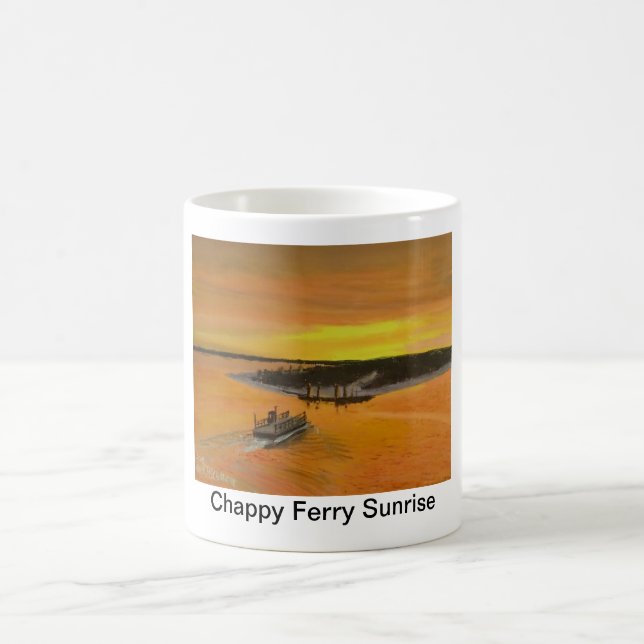 Chappy Ferry Sunrise Coffee Mug (Center)