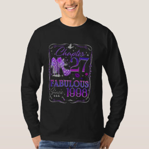 Chapter 27 Fabulous Since 1998 27th Diamond Birthd T-Shirt