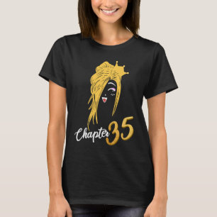 Chapter 35 Birthday Blondie Blonde Hair Crown Wome T-Shirt