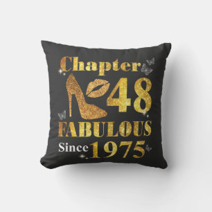 Chapter 48 women 1975 born Throw Pillow