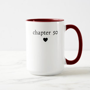 Chapter 50 Personalised 50th Golden Birthday  Mug