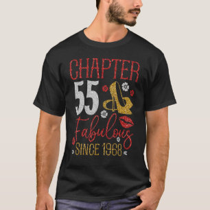 Chapter 55 Fabulous Since 1968 55th Birthday Cute  T-Shirt