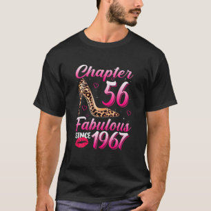 Chapter 56 Fabulous Since 1967 56Th Birthday Queen T-Shirt