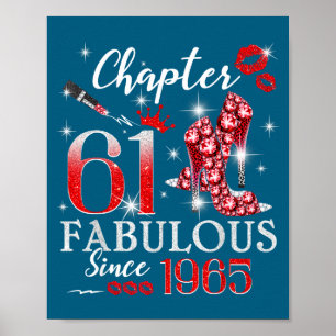 Chapter 61 Fabulous Since 1965 Illustration Poster