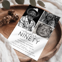 Chapter 90 Custom Photo Collage 90th Birthday