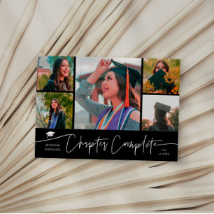 Chapter Complete Black Grad Multi Photo Announcement