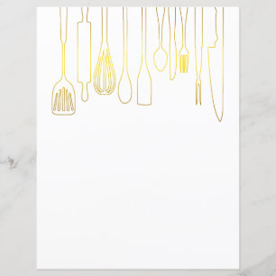 Chapter Divider Pages for Recipe Binders