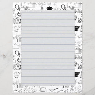 Chapter Divider Pages for Recipe Binders