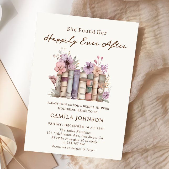 Chapter One Books 1st Birthday Invitation (Creator Uploaded)