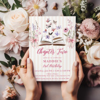 Chapter Two Pink Butterfly Storybook 2nd Birthday