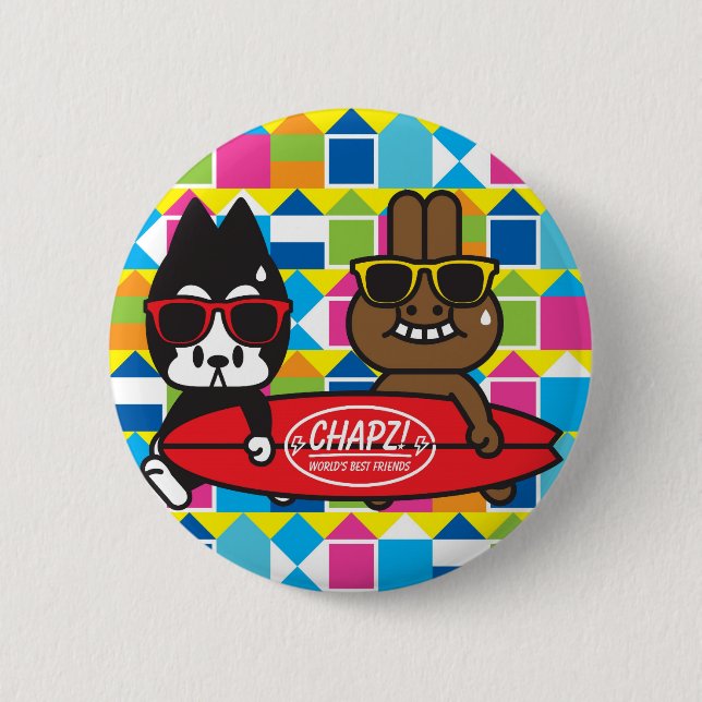 CHAPZ! surfing button (Front)