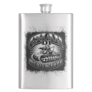 Char D1 Hip Flask Classic Flask