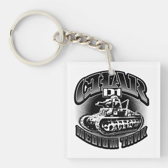 Char D1 Keychain Acrylic Keychain (Front)
