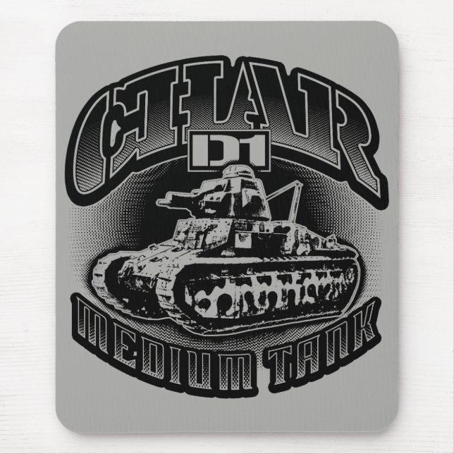 Char D1 Mouse Pad Mousepad (Front)